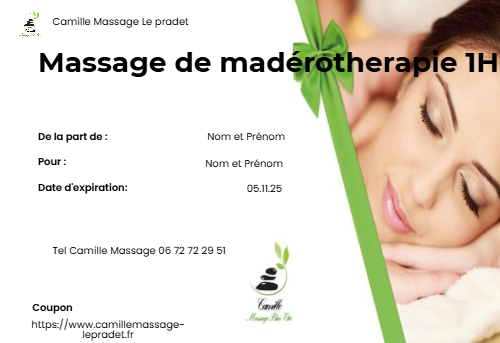 Massage de madérotherapie 1H